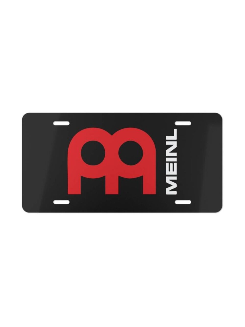 MEINL Cymbals Logo Vanity License Plate Drummer Music Gear Car Tag USA